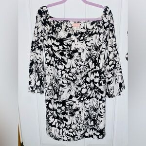 love...ady Black and White Asymmetrical Dress~GORGEOUS NWT